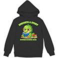 Cute Dino Book Lover Unearth A Story Summer Reading Unisex Hoodie