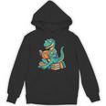 Cute Dinosaur TalesRex Reading Books Lover Unisex Hoodie