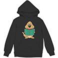 Cute Dog Reading A Human Training Book Dog Unisex Hoodie