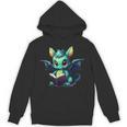 Cute Dragon With Book Unisex Hoodie Cute Dragon With Book Unisex Hoodie