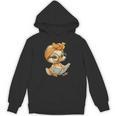 Cute Duckling Reading Book With Unisex Hoodie Cute Duckling Reading Book With Unisex Hoodie