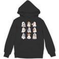 Cute Ghost Reading Books Teacher Halloween Reading Men Women Kids Unisex Hoodie Cute Ghost Reading Books Teacher Halloween Reading Men Women Kids Unisex Hoodie