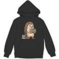 Cute Hedgehog Classics Stories Knowledge Fiction Reading Unisex Hoodie