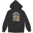 Cute Library Art For Men Women Book Reader School Librarian Unisex Hoodie
