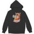 Cute Owl Reading Book And Drinking Tea Reading Rat Bookworm Unisex Hoodie Cute Owl Reading Book And Drinking Tea Reading Rat Bookworm Unisex Hoodie