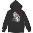 Cute Reading Seal On Books Book Lover Unisex Hoodie Cute Reading Seal On Books Book Lover Unisex Hoodie