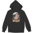 Cute Summer Relaxing Gnome Art For Book Lovers Unisex Hoodie