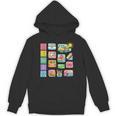 Cute Teacher Life With Crayons Rainbow Books Apple School Unisex Hoodie