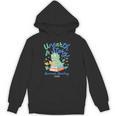 Cute Unearth a Story Triceratops Dinosaur Reading Books Dino Unisex Hoodie