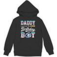 Daddy Of The Birthday Boy Baseball Ice Cream Drip Matching Unisex Hoodie