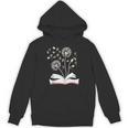 Dandelion Floral Book Reading Lovers Graphics Unisex Hoodie Dandelion Floral Book Reading Lovers Graphics Unisex Hoodie