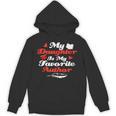My Daughter Is My Favorite Author Book Novel Writer Unisex Hoodie