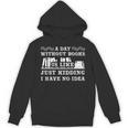 A Day Without Books Book Lovers Quote T-Shirt Unisex Hoodie