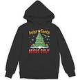Dear Santa Books Only Christmas Tree Book Lovers Librarian Unisex Hoodie
