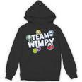 DOAWK Colorful Team Wimpy Sticker Collage Book Series Unisex Hoodie DOAWK Colorful Team Wimpy Sticker Collage Book Series Unisex Hoodie