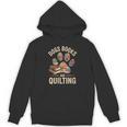 Dogs Books And Quilting Unisex Hoodie