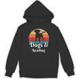 Dogs And Reading Books Unisex Hoodie