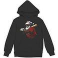 Dominican Republic Santa Christmas Baseball Beisbol Unisex Hoodie
