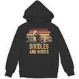 Doodles And Books Goldendoodle Dog Doodle Book Lover Retro Unisex Hoodie Doodles And Books Goldendoodle Dog Doodle Book Lover Retro Unisex Hoodie