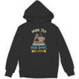 Drink Tea Read Books Be Happy Tea Drinker Book Lovers Unisex Hoodie
