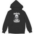 Dyslexia Therapist Teacher Dyslexic Therapy Panda Book Heart Unisex Hoodie
