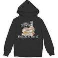 Easily Distracted By Books And Bunnies Unisex Hoodie