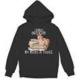 Easily Distracted By Books And Horses Unisex Hoodie