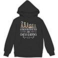 Easily Distracted By Chess And Books Unisex Hoodie