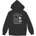 Easily Distracted By Chickens And Coffee And Books Unisex Hoodie