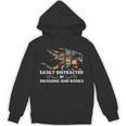 Easily Distracted By Dragons & Books Cool Reading Books Unisex Hoodie