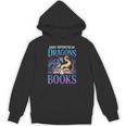 Easily Distracted By Dragons Fantasy Book Reading Unisex Hoodie Easily Distracted By Dragons Fantasy Book Reading Unisex Hoodie