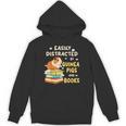 Easily Distracted By GUINEA PIGS And Books Unisex Hoodie