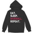 Eat Sleep Baseball Repeat Baseball Player Unisex Hoodie Eat Sleep Baseball Repeat Baseball Player Unisex Hoodie