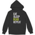 Eat Sleep Read Repeat Book Reader Bookworm Unisex Hoodie Eat Sleep Read Repeat Book Reader Bookworm Unisex Hoodie