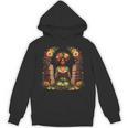 Educated Melanin Queen Afro Women Reading Book History Unisex Hoodie