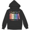 Equality Flower Books Equal Rights Social Justice Feminist Unisex Hoodie Equality Flower Books Equal Rights Social Justice Feminist Unisex Hoodie