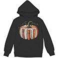 Fall Book Pumpkin Retro Reading Halloween Teacher Unisex Hoodie