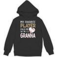 My Favorite Player Calls Me Granna Baseball Leopard Unisex Hoodie My Favorite Player Calls Me Granna Baseball Leopard Unisex Hoodie