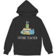 Future Teacher School Teaching Educator Colorful Books Men Women Unisex Hoodie