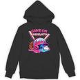 Game Kindergarten Baseball Ice Cream Drip On Back To School Unisex Hoodie