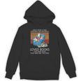 A Girl Who Loves Books Cats And Dogs Cat Book Reading Unisex Hoodie A Girl Who Loves Books Cats And Dogs Cat Book Reading Unisex Hoodie