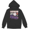 GodMom Rookie Of Year 1st Birthday Baseball Theme Matching Unisex Hoodie