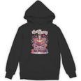 Good Girl Read Bad Books Skeleton Reading Bookworm Unisex Hoodie