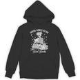 Good Girls Read Bad Books Skeleton Reading Book Halloween Unisex Hoodie