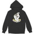 Halloween Books Cute Ghost Reading Booooks Teacher Unisex Hoodie
