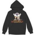 Halloween Books Cute Ghost Reading Library Boooooks Autumn Unisex Hoodie