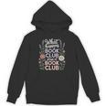 What Happens At Book Club Stays At Book Club Floral Unisex Hoodie
