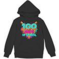 Happy 100 Days Of School Costume Baseball Drip Ice Cream Unisex Hoodie Happy 100 Days Of School Costume Baseball Drip Ice Cream Unisex Hoodie