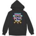 Happy 6733 Days Of School Baseball Drip 100th Day Of School Unisex Hoodie