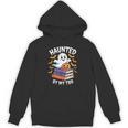 Haunted By My TBR Cute Ghost Reading Books Pumpkin Bookworms Unisex Hoodie